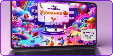 Englidoo - Can you Find the Orange Words?